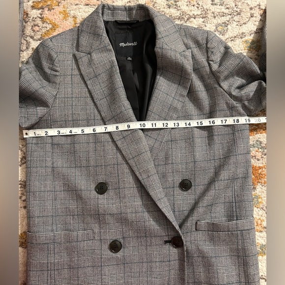 Madewell Wool Caldwell Double-Breasted Blazer: Peaked Lapel Edition - Picture 15 of 16
